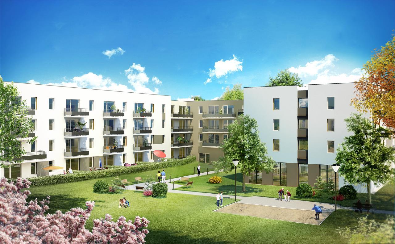 Domitys L'Organdi Aparthotel Kingersheim Bagian luar foto